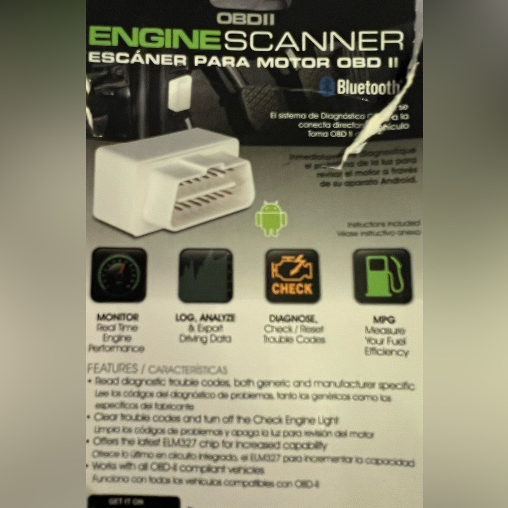 OBD II engine scanner - Picture 2 of 5